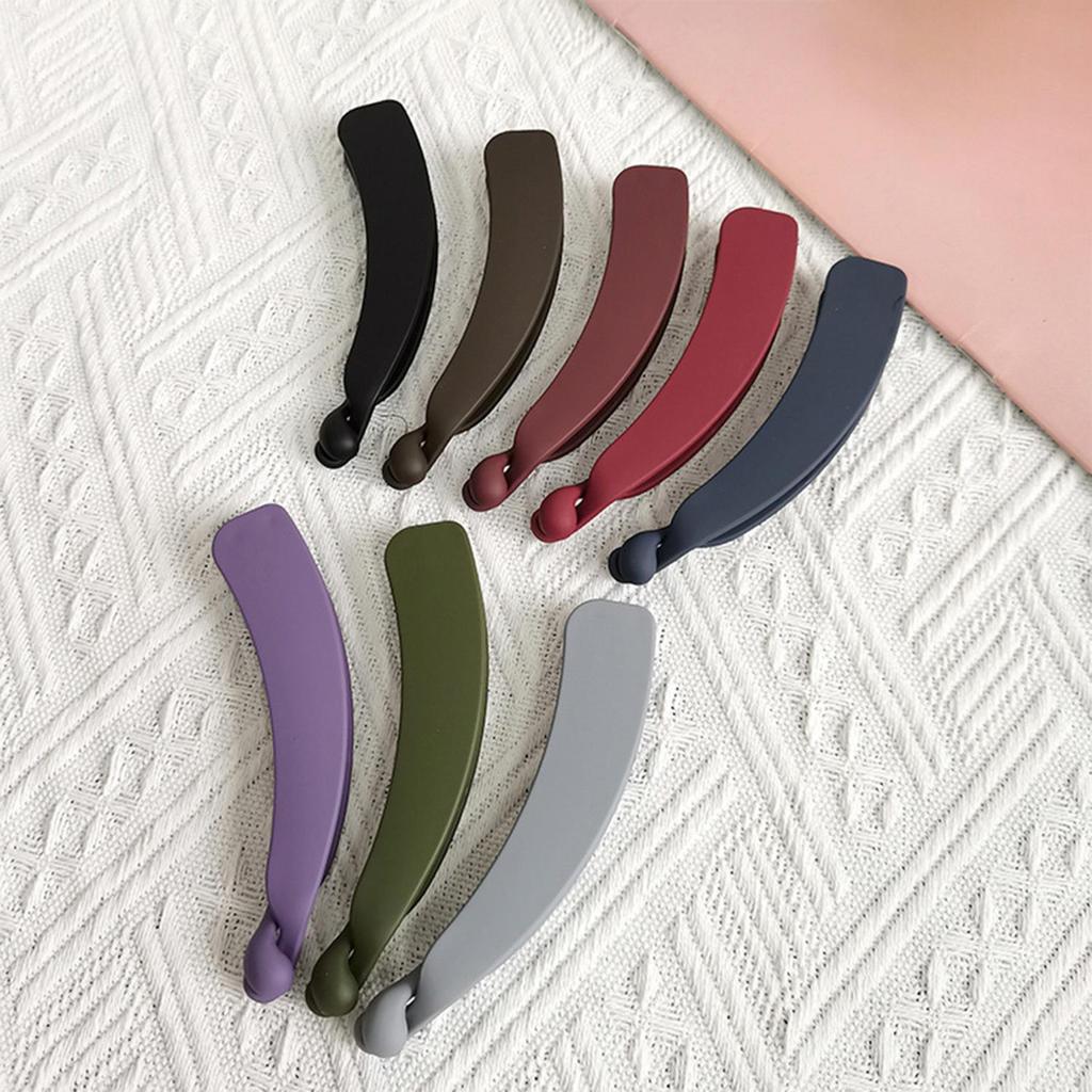 Plastic Banana Clips Korean Women Back Head Ponytail Clip Temperament Elegant Hairpin Hair Clips Headdress Hair Styling Tool