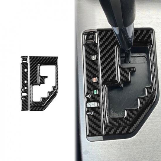 Real Carbon Fiber Gear Shift Panel Frame Cover Trim For Toyota Camry 2012-2014