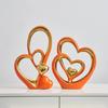 Abstract Statue Light Luxury Home Decoration Handmade Ceramic Sculpture Aesthetic Bedroom Ornaments Table Shelf Decorations Figurine