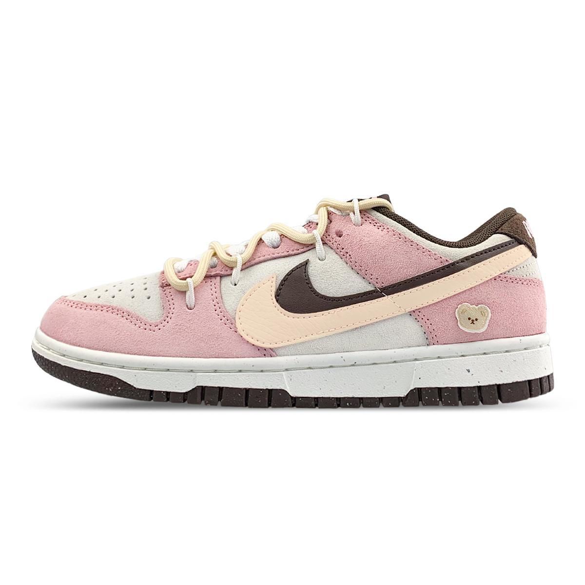 

Nike Double Court Slip Resistant Abrasion Resistant Low top Skateboard Shoes Women s White Pink HV1799-161(Team116-) 40.5