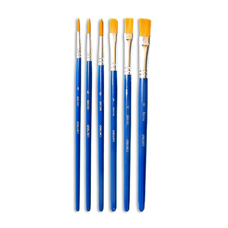 4 Pieces/set, Complete Set of Watercolor Pens, Art Specific, Bristle Brush, One Set, Acrylic Oil Painting Brush, Painting Tools, Creative Painting