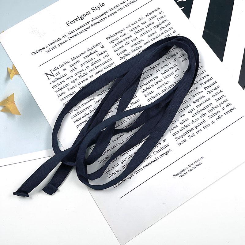 Spring/Summer Thin Tie & Belt Set: Solid Color, Versatile & Simple Clothing Accessories