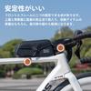 ROCKBROS Top Tube Bag for Bicycles and Road Bikes, Waterproof, Stable, Easy To Install, Slim, Magnetic Closure, Compact, and Organizes Small Items