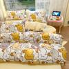High Quality 100% Cotton Fabric Small Fresh Printed Duvet Cover 200x230 Bedding 1 Single/Double Bed Breathable and Skin Friendly