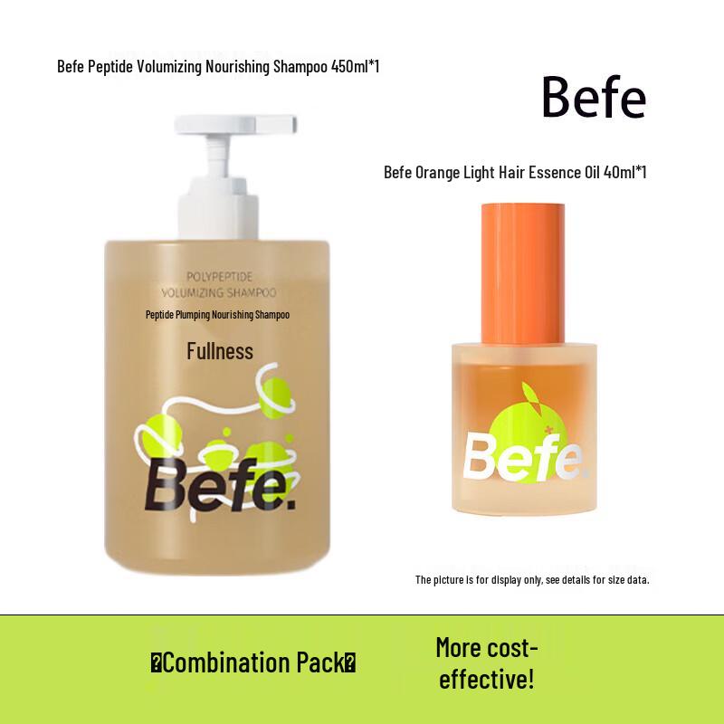 BeFe Peptide Volumizing Nourishing Hair Care Set