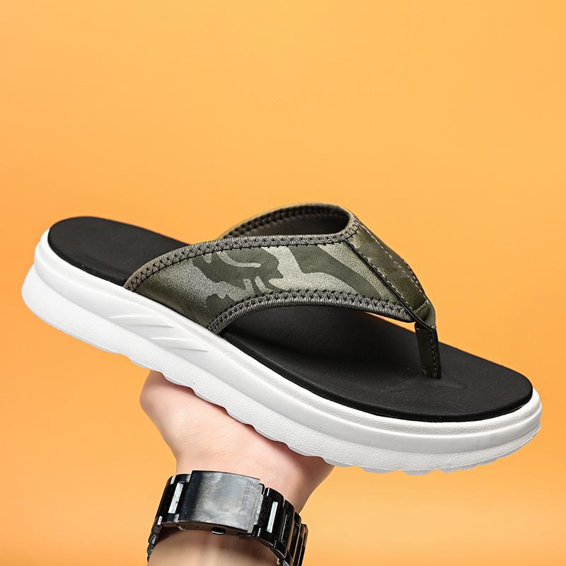 Outdoor Men Flip Flops Sandals Beach Slippers Design Mens Non-slip Comfortable Indoor Slippers Men Casual Shoes