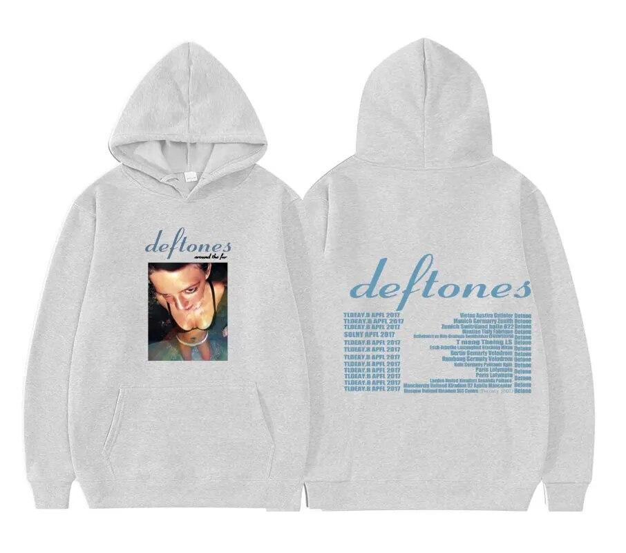 

Deftones Вокруг Меха Tour Band Концерт Толстовка Унисекс Хип-Хоп Пуловеры Толстовки Унисекс Женская Мода y2k Толстовка Унисекс Streetwea Унисекс 4XL