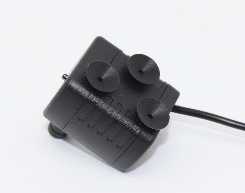 Haigeru Handwerkskunst Haustier-Wasserspender mit USB-betriebenem Tauchpumpe (DC3,5V-9V) für Steingarten