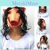 Unisex Scary Pig Head Mask With Realistic Hair For Halloween And Cosplay Events