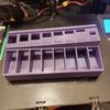 Compact Lightweight Screw Sorting Tray with Dimensions 17.5cm x 7.5cm x 6cm and Weight 135g for Portable Use