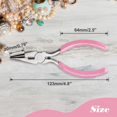 SPEEDWOX Pin Bending Pliers, Round Pliers with Groove, Wire Loop Pliers, Cuttable, Single Round, for Coiling Wire, Circle Bending, Wire Crafts, Beadin