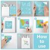 2pcs Self-Adhesive Silk Screen Printing Stencil for Painting on Wood DIY Decoration T-Shirt Fabric Horse 220x280mm