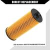 Hihaha No.68079744AB/68079744AA Filter Transmission for Jeep Chrysler Compatible with Dodge / Set of 2 Yellow