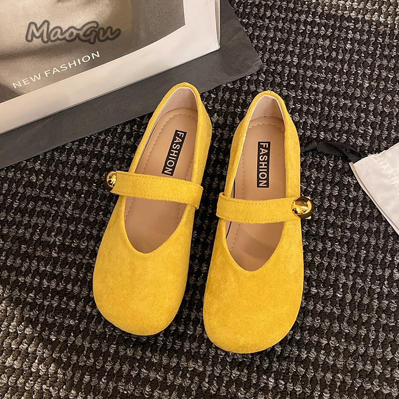 2025 Spring Autumn Footwear Women's Mary Jane Shoes Low Heel Comfortable Pumps Size 35 40 Zapatos De Mujer Ladies Casual Shoes