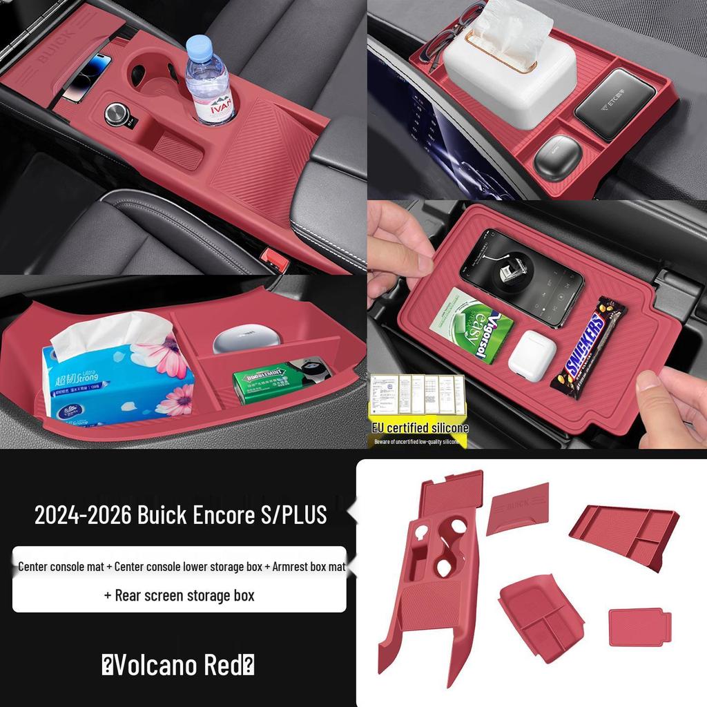 Buick Envision Plus Center Console Silicone Pad (2024-2026) - Protective Car Interior Accessory