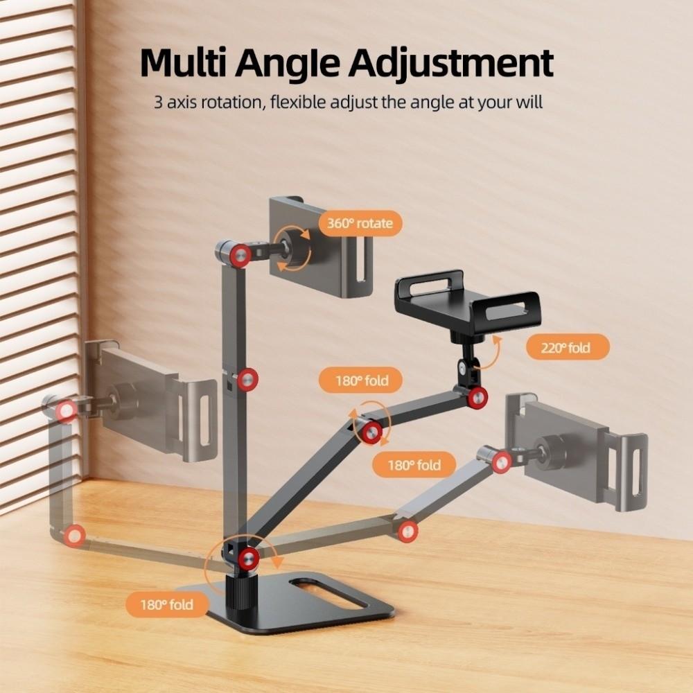 Punch-Free Screen Holder Adjustable Height Monitor Bracket Portable Monitor Holder  Office