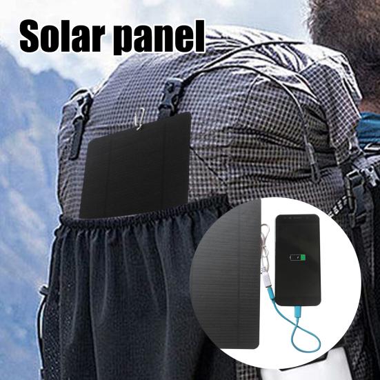 Solar Panel Charger High Conversion USB Output Universal Portable Foldable 7W/5V Phone