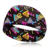 Retro Fashion Print Breathable Sports Headband for Travel, Parties, Yoga, and Running