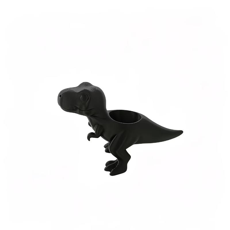 Dinosaur Planter Durable 3D Printed Plastic Pot for Cacti Herbs Succulents Indoor Outdoor Garden Patio Decor