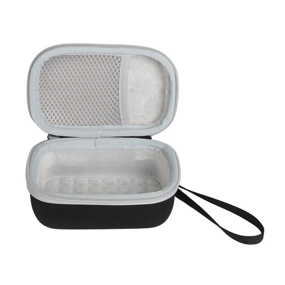 Mesh Pocket Carrying Box Anti-fall Storage Bag Portable Hard Shell Travel Case for JBL GO 5 Travel