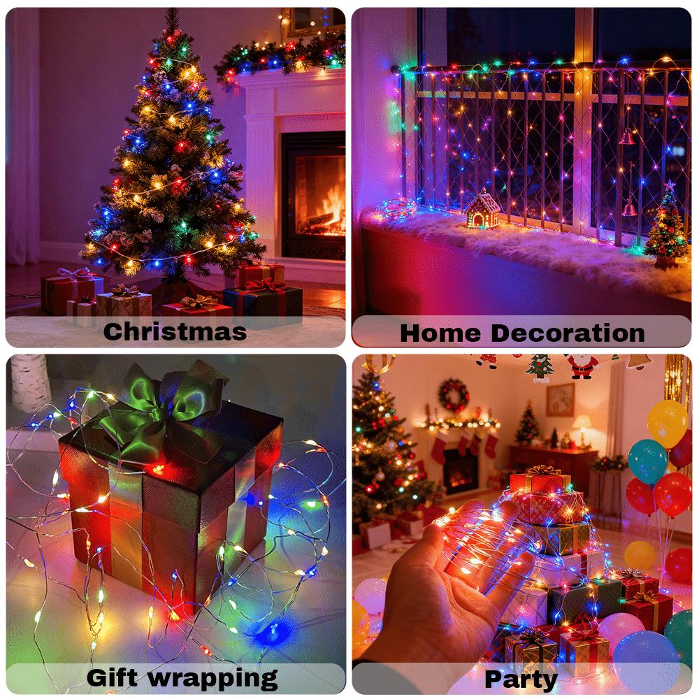 LED String Lights USB Power Lamp for Patio Tree Christmas Party Wedding Decor Outdoor Lighting Fairy Lights