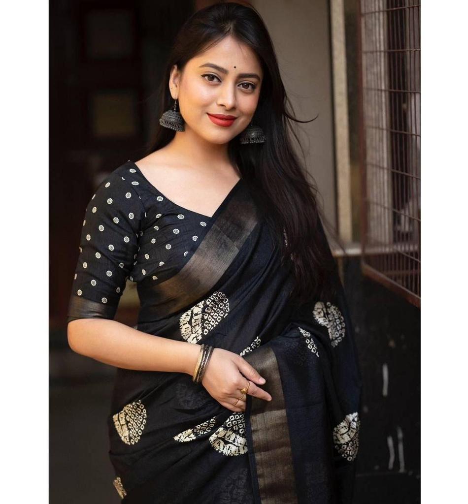 Indian Women Saree Designer Party Wear Sari Pakistani Bollywood Cotton Crepe Saree