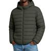 Unisex Lightweight Quilted Hooded Down Jacket for Men and Women - Down Coat for Fall and Winter