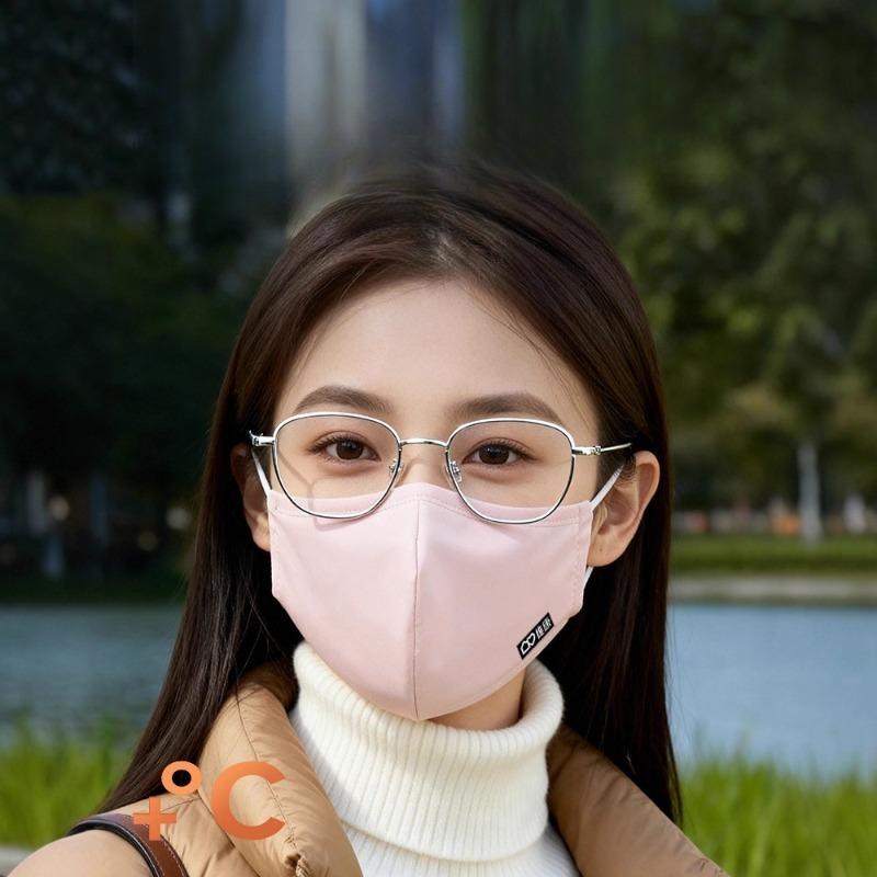 Reusable Cotton Face Mask, Washable Dust Mask for Men & Women - Breathable Anti - Dust Windproof Mask for Daily Use