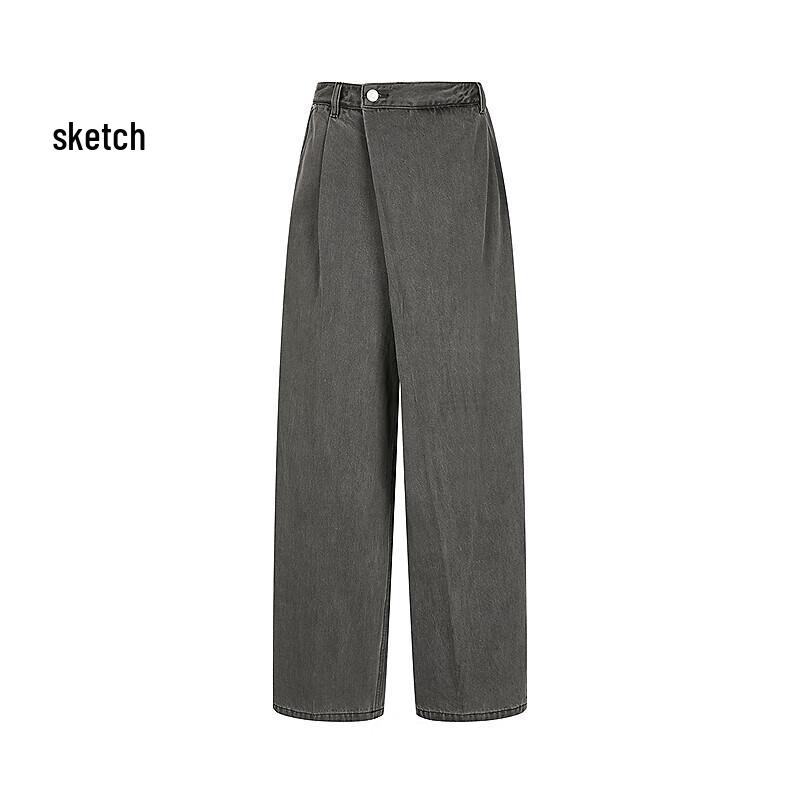 CROQUIS Men's 2025 Autumn Loose Straight-Leg Jeans