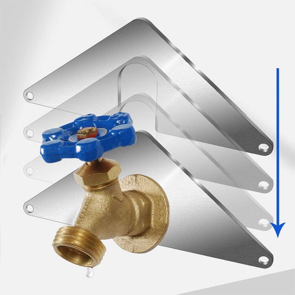 

Универсальная монтажная пластина для крана, антикоррозионный кран, металлический кронштейн для шланга, душевая комната 1 set