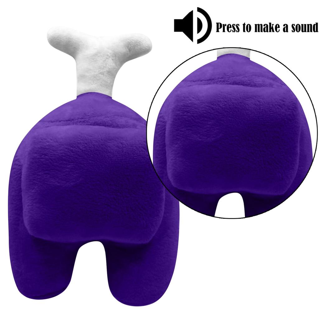 HOT Soft Plush Colorful Crewmate Plush Toy Game Doll Cute Hand Size Kids Gift