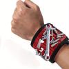 Magnetic Tool Holder Wristband - Adjustable, Heavy-Duty Fabric with Embedded Magnets, Portable Handyman Accessory