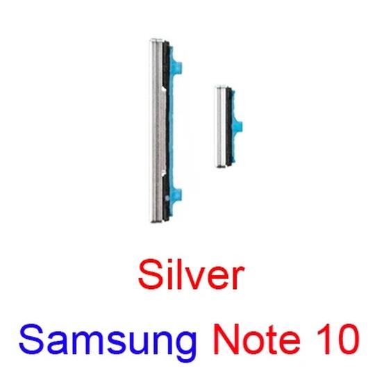 NOVO Botão Lateral de Liga/Desliga e Volume Para Samsung Galaxy Note 7 8 9 10 Plus Botão de Volume Externo + Liga/Desliga