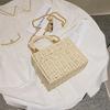 Summer Box Small Purse and Handbags For Women Rattan Straw Woven Crossbody Shoulder Bags Female Fashion Chain Travel Beach bags