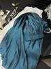 Pearlescent luster yarn pleated pleated skirt summer women medium and long hanging high waist a word 2025 new