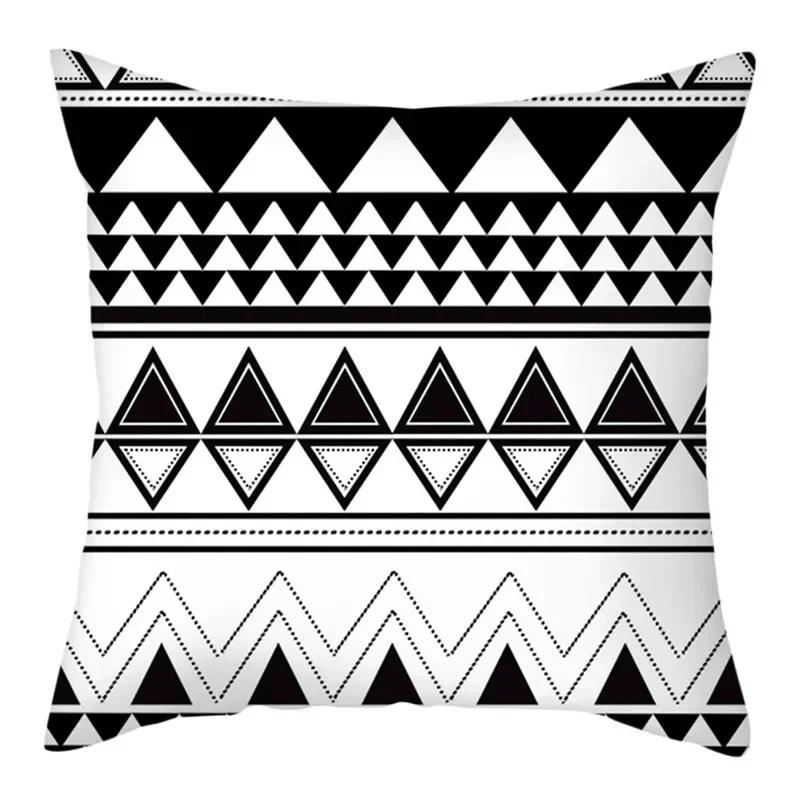 Colorful Geometric Cushion Cover Nordic Style Striped Pillow Covers Home Sofa Decorative Throw Pillows Cases 45x45cm