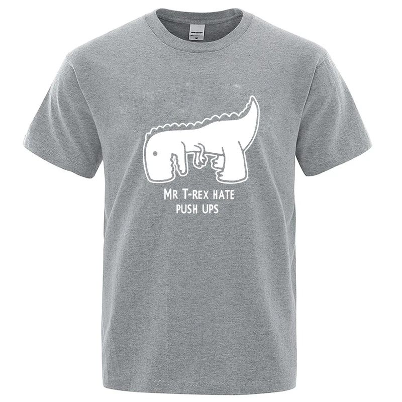 Funny Casual Dinosaur Design Printing Cool Oneck Tshirt Fashion Vintage Short Sleeve Cotton Casual T Shirt Streetwear Unisex
