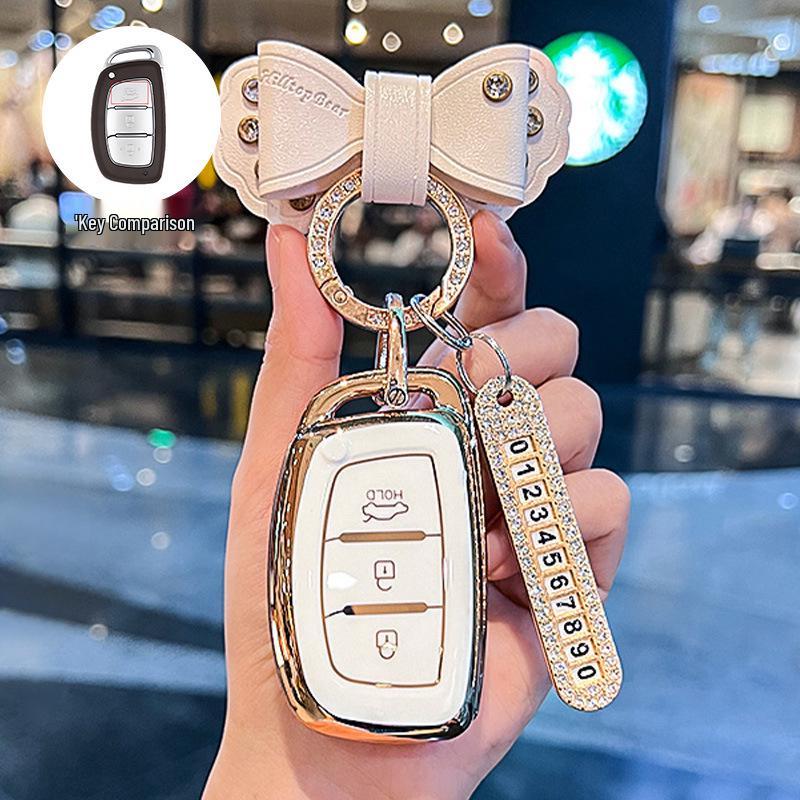 Hyundai Key Cover: Sonata, ix35, Langdong, Mingtu, ix25, Yue Dong, Reina, Elantra Key Shell Bag