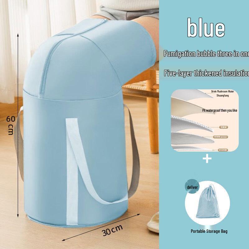 Thickened Portable Insulated Foot Bath: Folding, Deep, Travel-Friendly Foot Basin for Adults