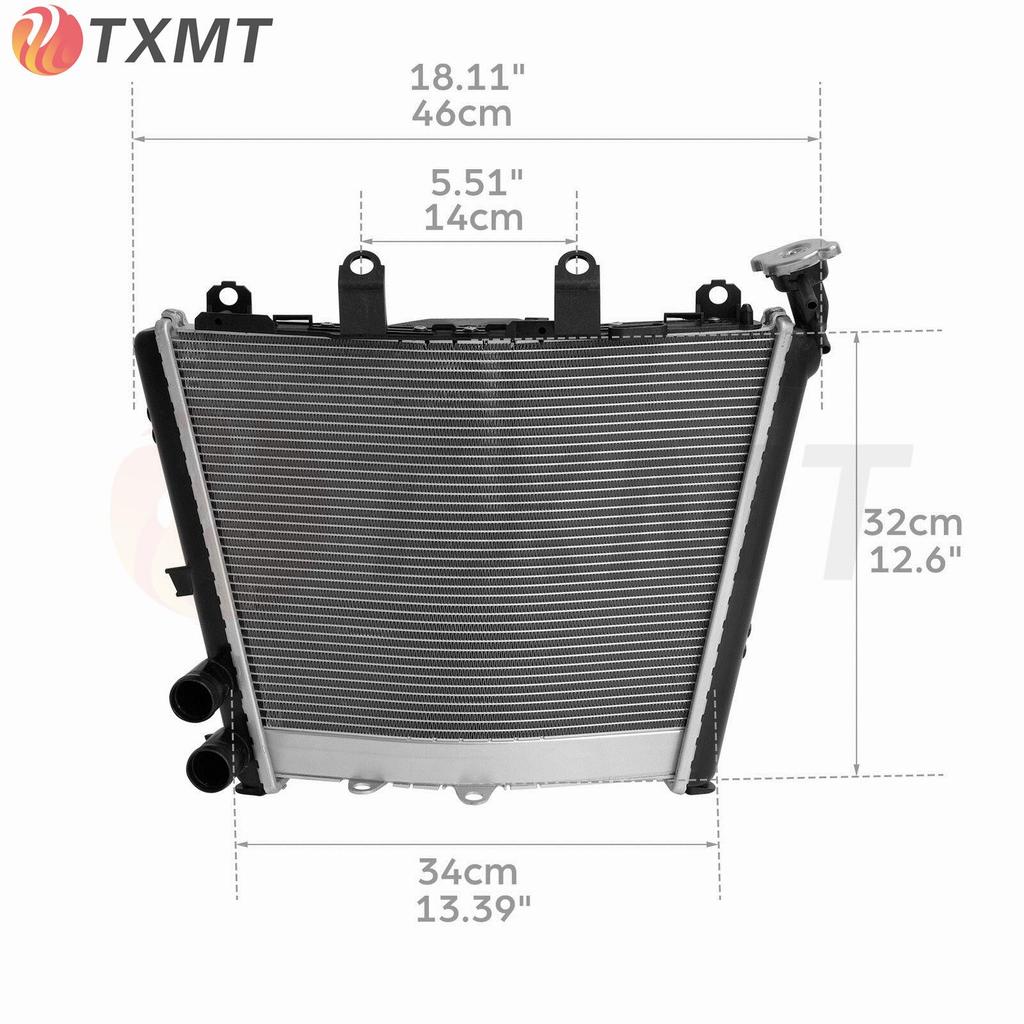 BMW S1000RR M 2019-2022 Water-Cooled Radiator Assembly