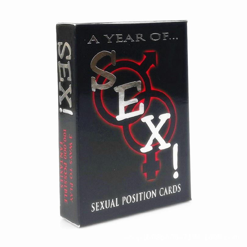 A Year Of Sex All-english Crazy Couples Game Cards Bedroom Flirting Excitement