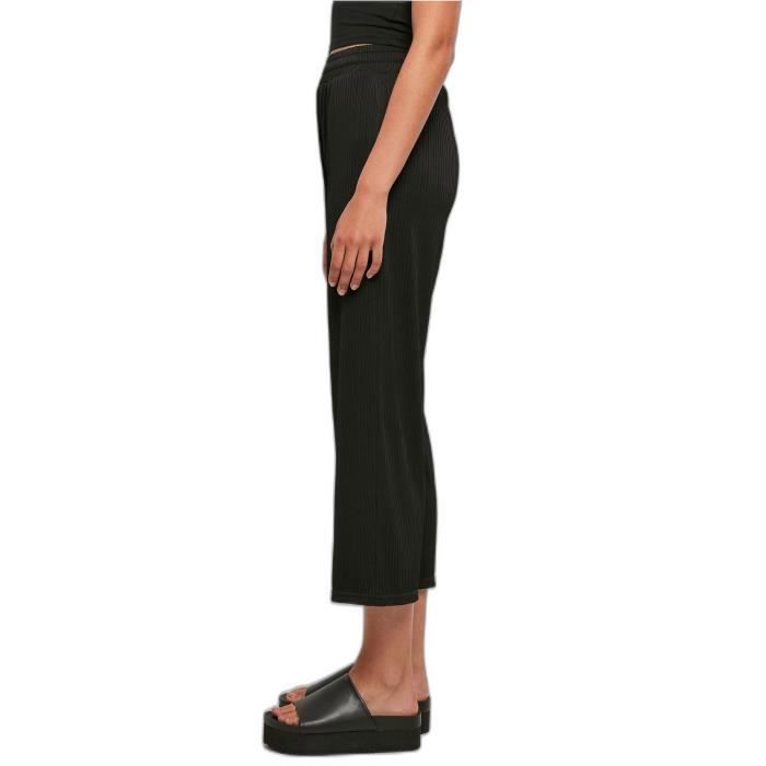 Jupe-culotte - Urban Classics - Interlock - Noir - Confortable - 7/8ème - Fitness