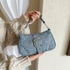 Wholesale New Fashion Rivet Stitching Shoulder Bag Women 2023 Street Trendy Pu Small Armpit Bag
