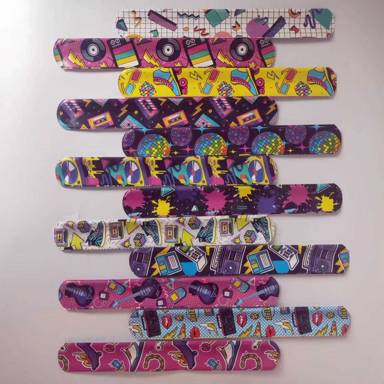 

Ретро 70-х и 80-х Рок-музыка Снэп-браслет Напульсник