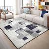 Nordic Abstract Art Area Rug Modern Minimalist Carpet for Living Room Bedroom Bedside Soft Non-Slip Floor Mat Home Decor