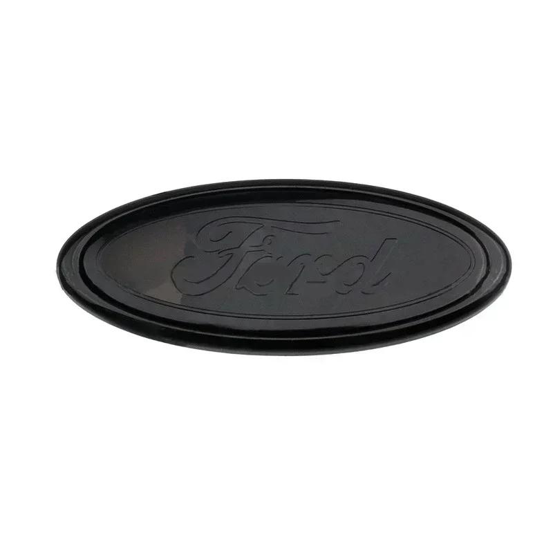 cjbkmg1 11.5x4.5cm Car Styling Rear Trunk Logo Emblem Badge Sticker for Ford Fiesta Ranger Mondeo Fusion Escape Kuga Edge Focus Mustang