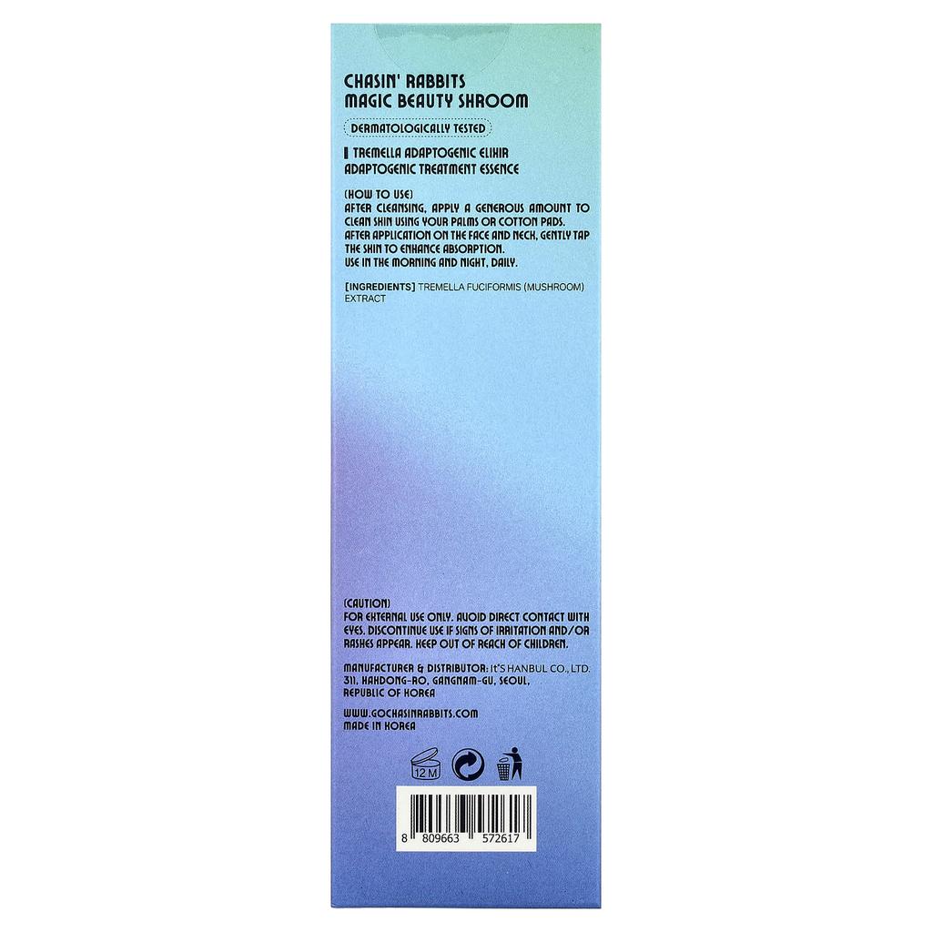 Chasin' Rabbits, Magic Beauty Mushrooms, 200Ml(6.76Fl Oz)