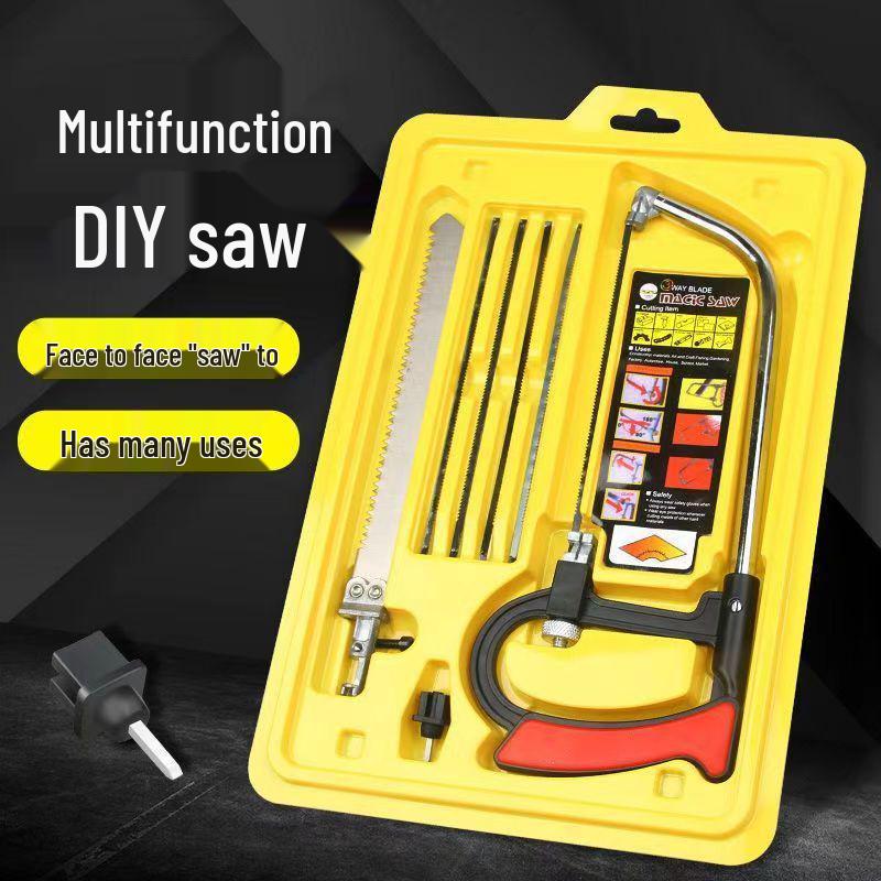 Korean Multi-Functional Magic Hand Saw Steel Frame - Mini DIY Saw