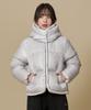 Bibissieoseu [Moirana] W Tube Hoodie Down_Light Grey