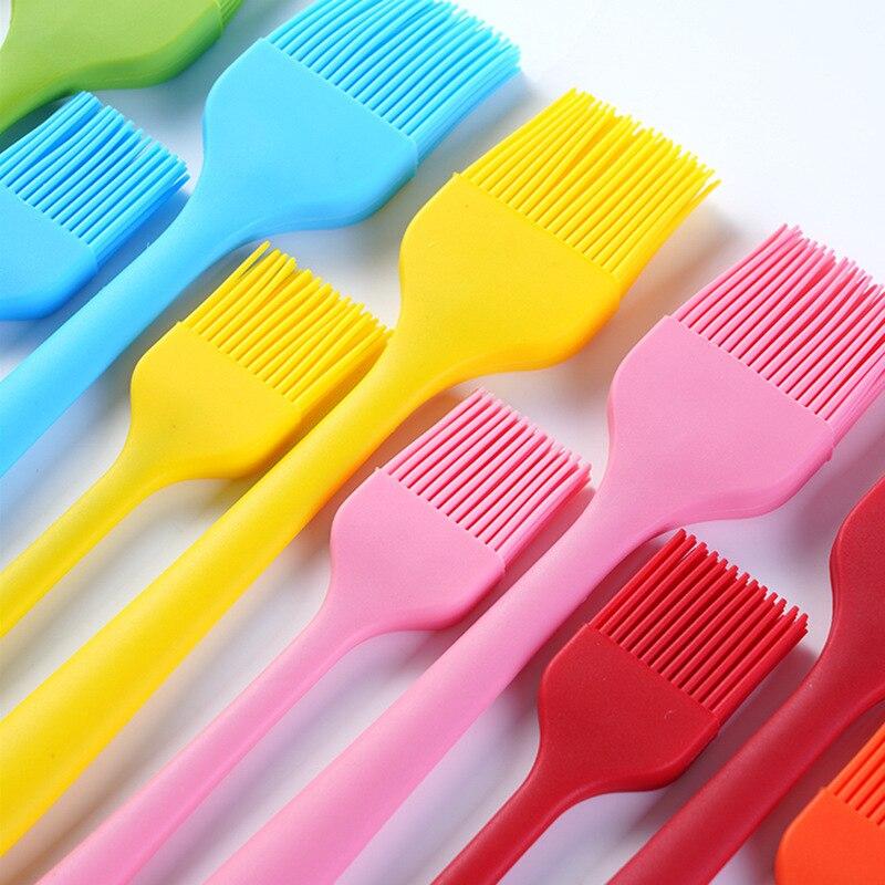 Lebensmittel Silikon Pinsel Brot Creme Cakae Werkzeuge Basting Pinsel Grill Backen Kochen Öl Pinsel Grill BBQ Werkzeug Küche Zubehör